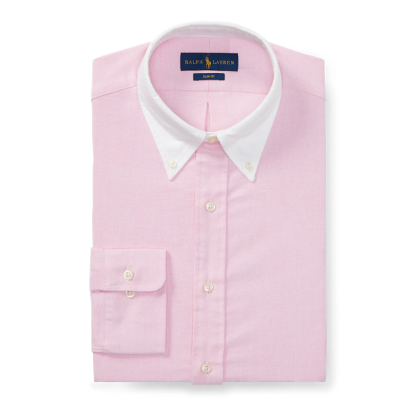 New Rose Slim Fit Oxford Shirt Polo Ralph Lauren 4
