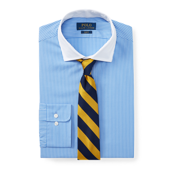 Slim Fit Striped Poplin Shirt Polo Ralph Lauren 1