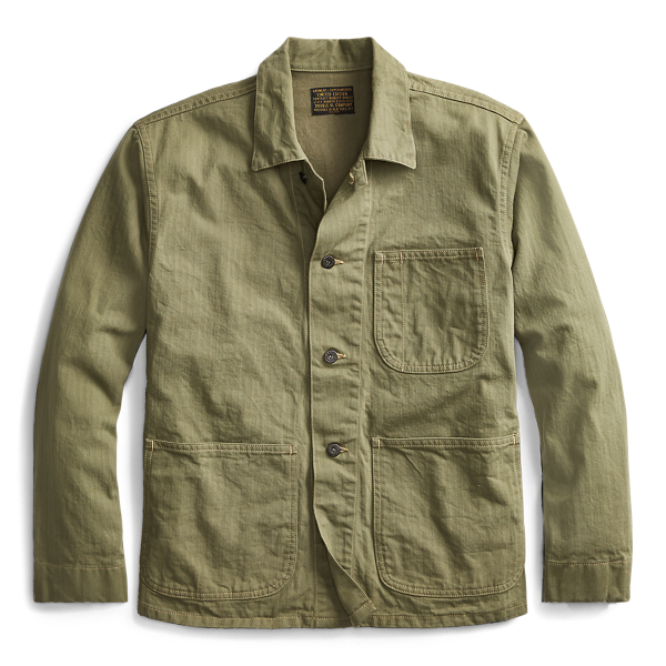 Cotton Herringbone Jacket RRL 1
