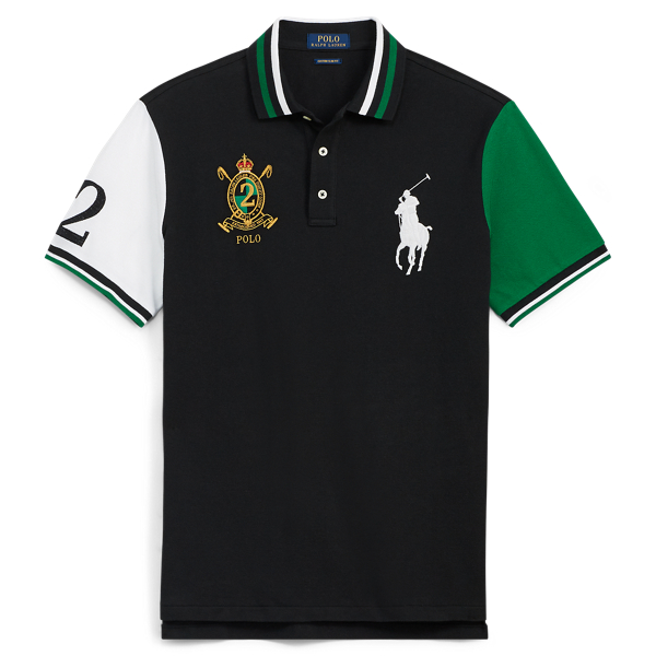 Classic Fit Mesh Polo Shirt Big & Tall em 1