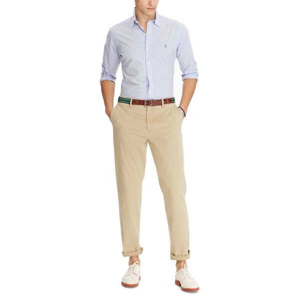 Grapevine/White Gingham Poplin Shirt Big & Tall 2
