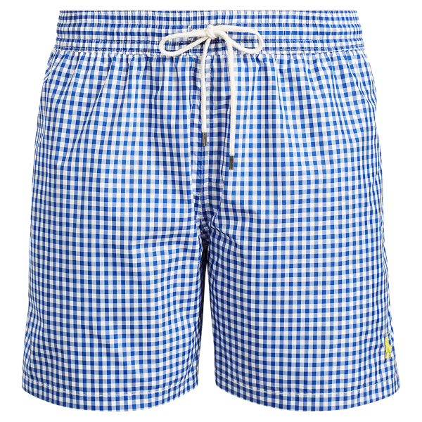 Traveler Gingham Swim Trunk Big & Tall em 1