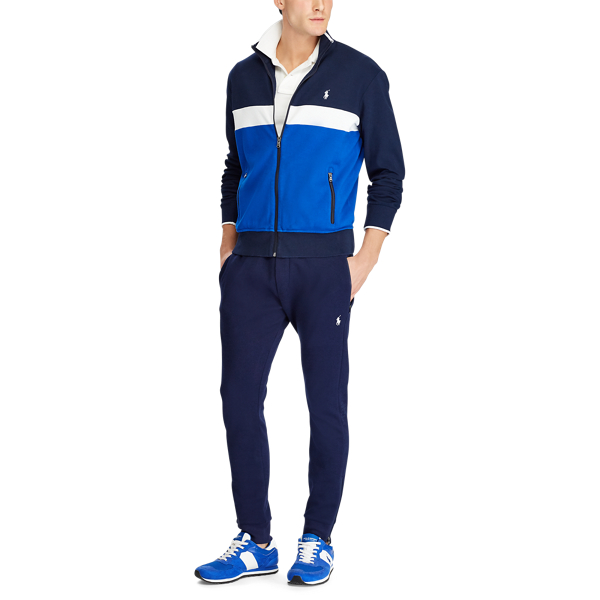 Cruise Navy Multi Cotton Interlock Track Jacket Big & Tall 2