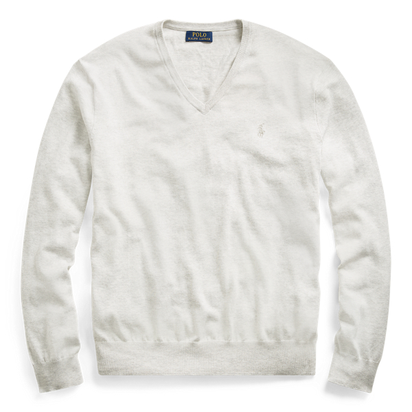 Pull col en&nbsp;V en coton