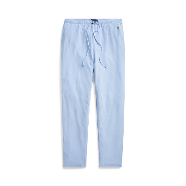Knitted Cotton Oxford Sleep Trouser Polo Ralph Lauren 1