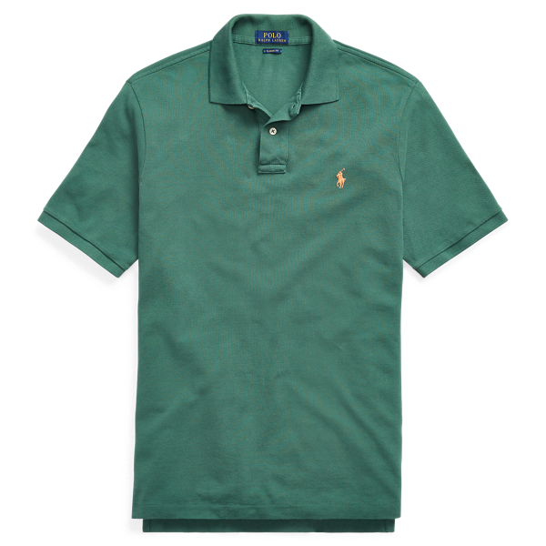 Slim Fit Mesh Polo Shirt