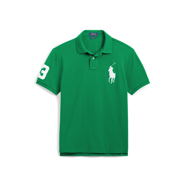 Custom Slim Fit Mesh Polo Polo Ralph Lauren 1