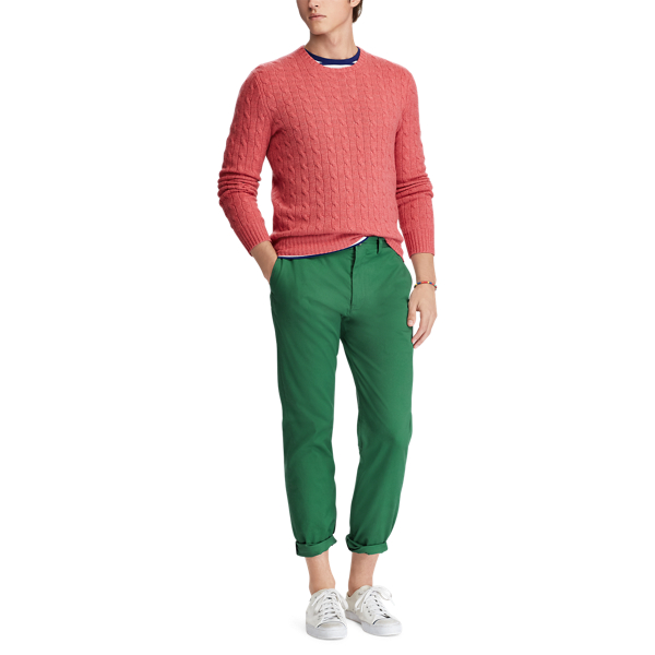 Verano Green Stretch Classic Fit Chino Polo Ralph Lauren 2