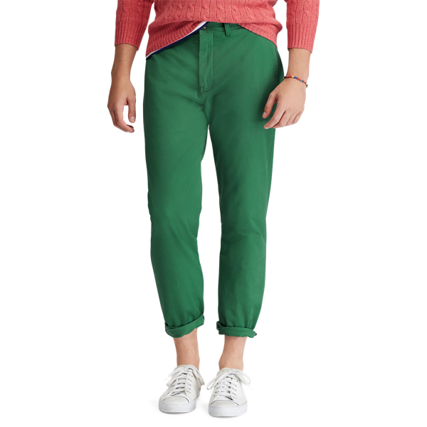 Verano Green Stretch Classic Fit Chino Polo Ralph Lauren 3