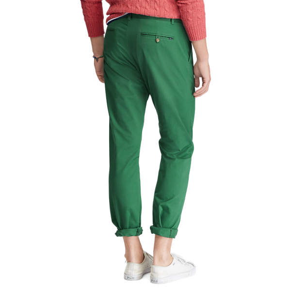 Verano Green Stretch Classic Fit Chino Polo Ralph Lauren 4