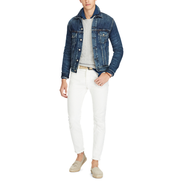 Kaschmirpullover mit Zopfmuster Polo Ralph Lauren in K&uuml;hles Grau meliert 2