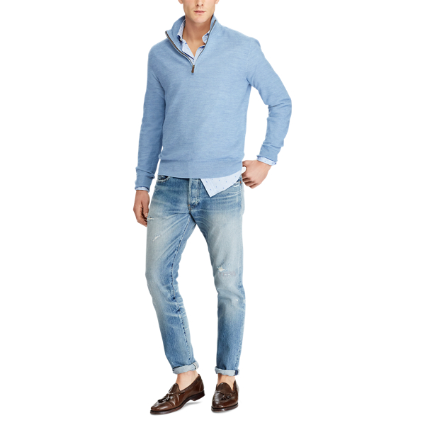 Pullover aus Merino-Seide-Kaschmir Polo Ralph Lauren in Jamaica Heather 3