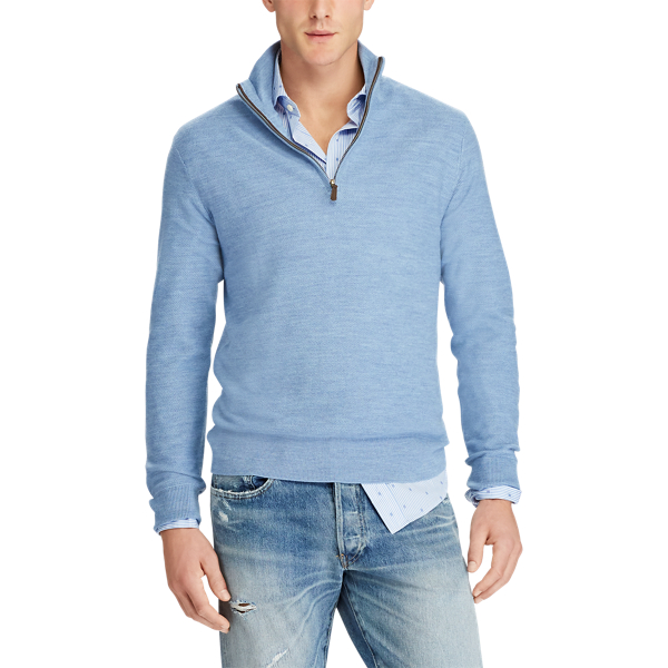 Pullover aus Merino-Seide-Kaschmir Polo Ralph Lauren in Jamaica Heather 4