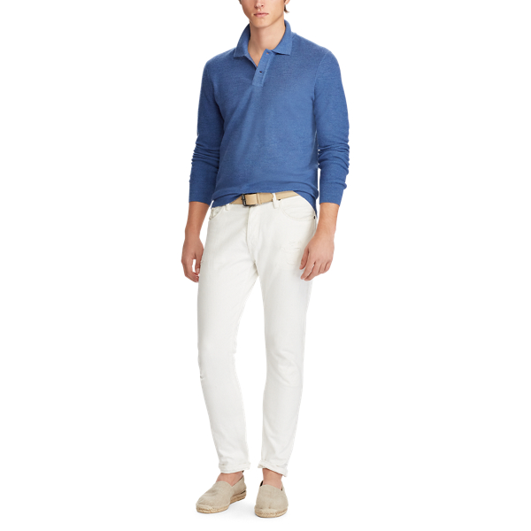 Pullover aus Merino-Seide-Kaschmir Polo Ralph Lauren in Fog Blue Heather 3