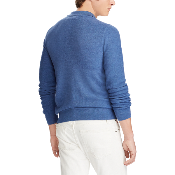Pullover aus Merino-Seide-Kaschmir Polo Ralph Lauren in Fog Blue Heather 5