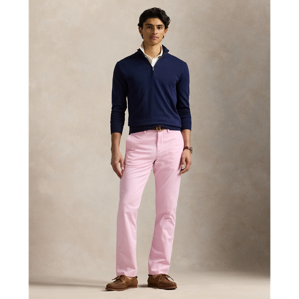 Carmel Pink Stretch Straight Fit Washed Chino Pant Polo Ralph Lauren 1