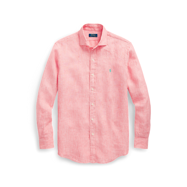 Classic Fit Linen Shirt Polo Ralph Lauren em 1