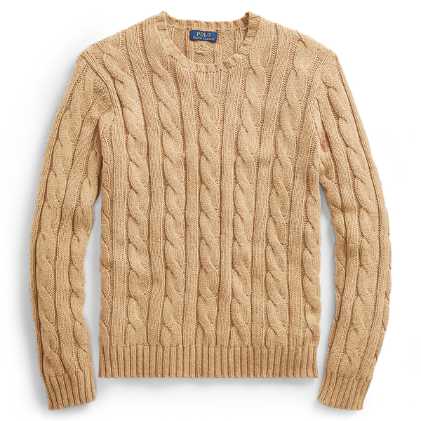 Cable Cotton-Cashmere Sweater Polo Ralph Lauren em 1