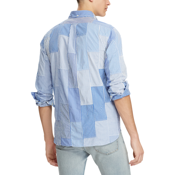 Blue/White Funshirt Classic Fit Fun Shirt Polo Ralph Lauren 5
