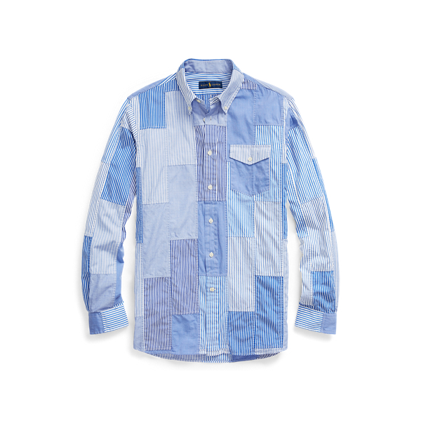Blue/White Funshirt Classic Fit Fun Shirt Polo Ralph Lauren 2