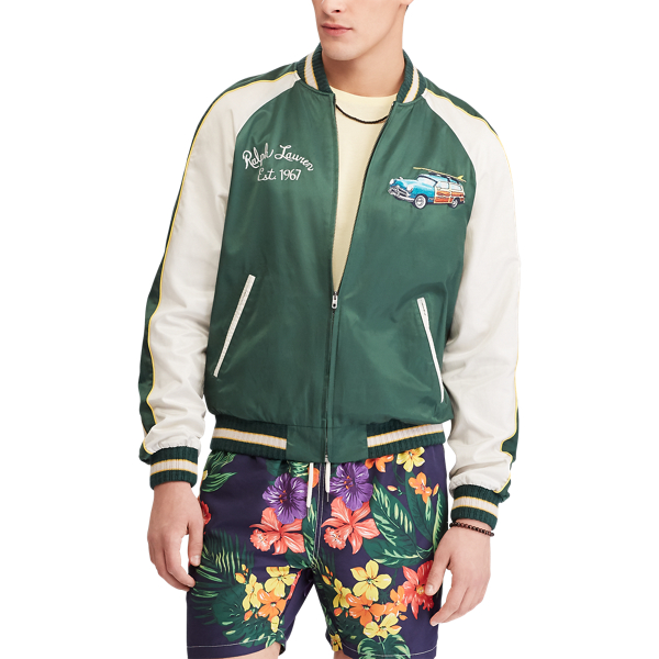 Satin Jacket for Men Ralph Lauren IL