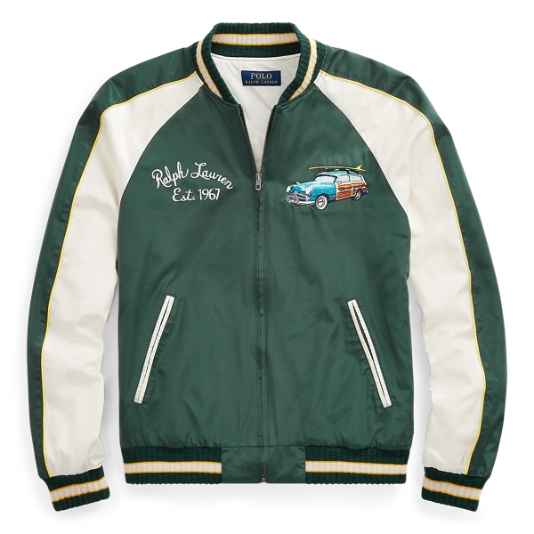 Satin Souvenir Jacket Ralph Lauren UK