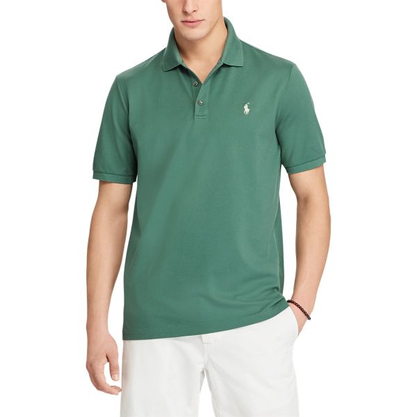 Eucalyptus Slim Fit Stretch Mesh Polo Polo Ralph Lauren 4