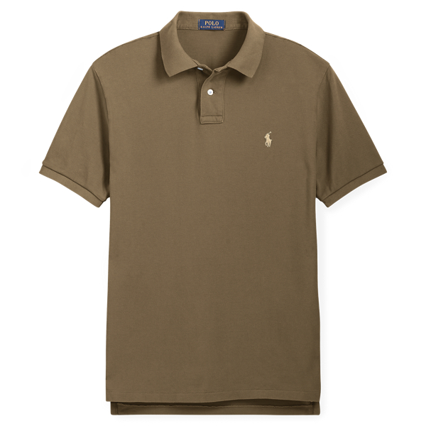 Slim Fit Mesh Polo Shirt Polo Ralph Lauren 1
