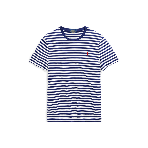 Custom Slim Fit Cotton T-Shirt Polo Ralph Lauren em 1