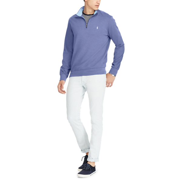 Luxuri&ouml;ser Jerseypullover Polo Ralph Lauren in Haven Blue 2