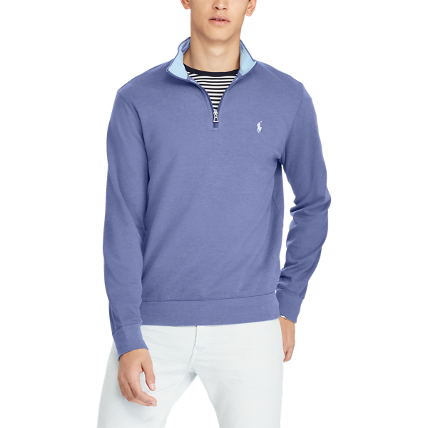 Luxuri&ouml;ser Jerseypullover Polo Ralph Lauren in Haven Blue 3