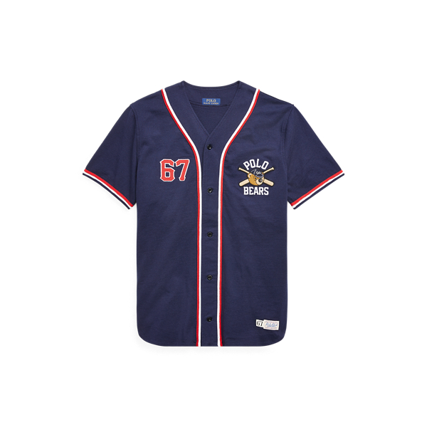 Polo ralph lauren baseball jersey on sale