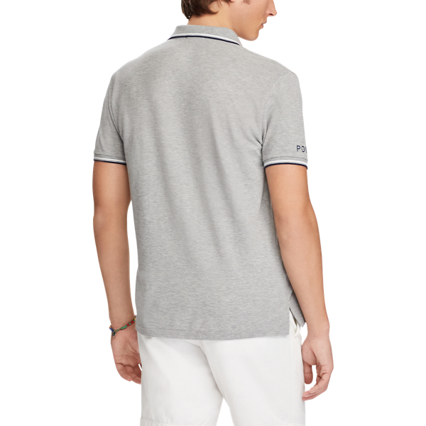 Polo in piqu&eacute; Custom Slim-Fit Polo Ralph Lauren in Andover Heather 5