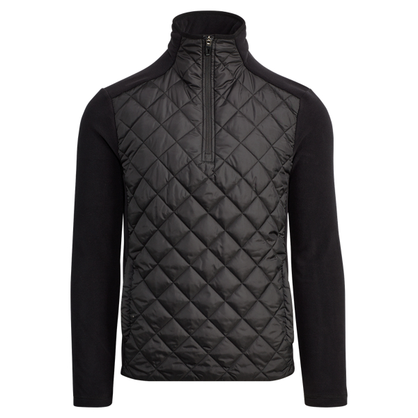 Pullover ibrido in pile stretch RLX in 1