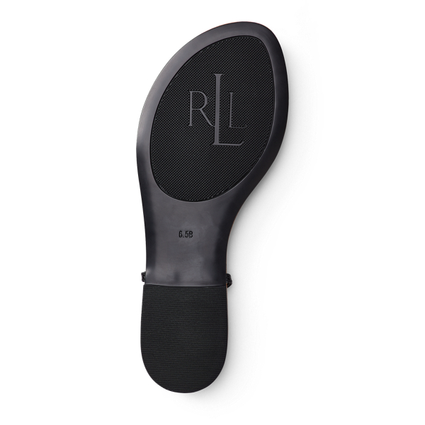 Black Thong Sandal Lauren 4