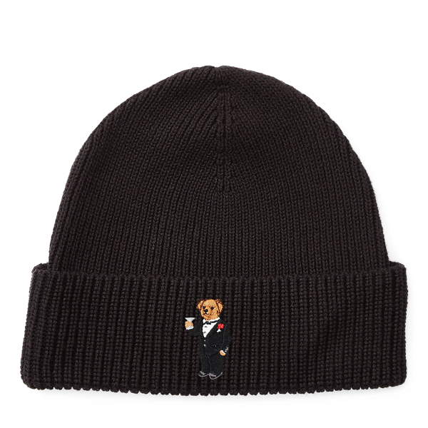 Martini Polo Bear Ribbed Hat Polo Ralph Lauren 1