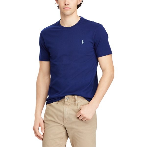Fall Royal Classic Fit Crewneck T-Shirt Polo Ralph Lauren 4