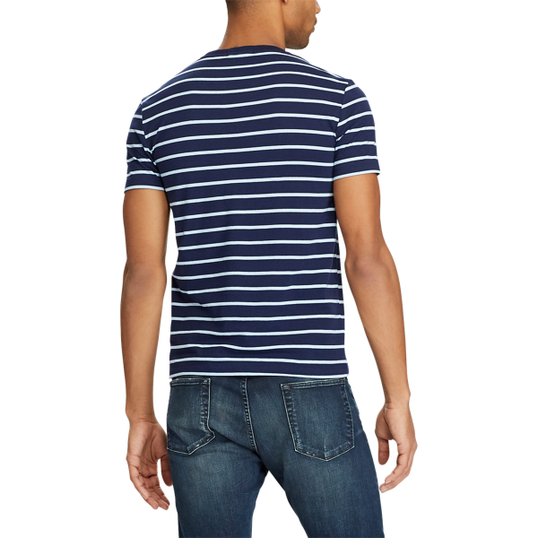 Newport Navy/Elite Blue Classic Fit Cotton T-Shirt Polo Ralph Lauren 4
