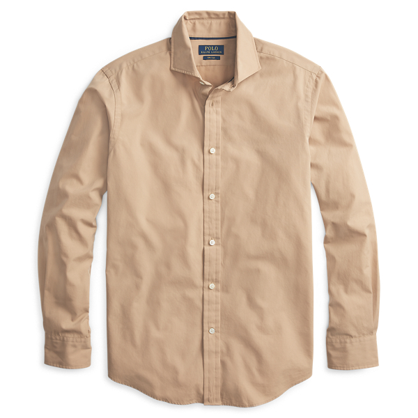 Classic Camel Classic Fit Poplin Shirt Polo Ralph Lauren 1