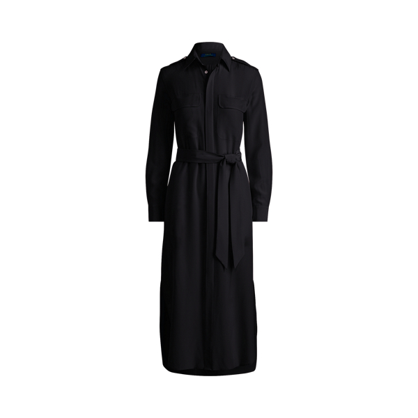 Ralph lauren silk shirt dress sales