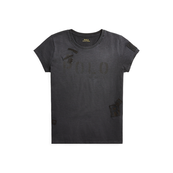 Black Tour Graphic T-Shirt Polo Ralph Lauren 2