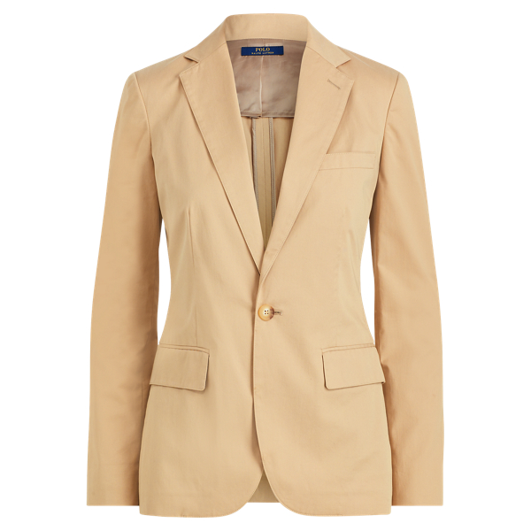 Stretch Cotton Twill Jacket