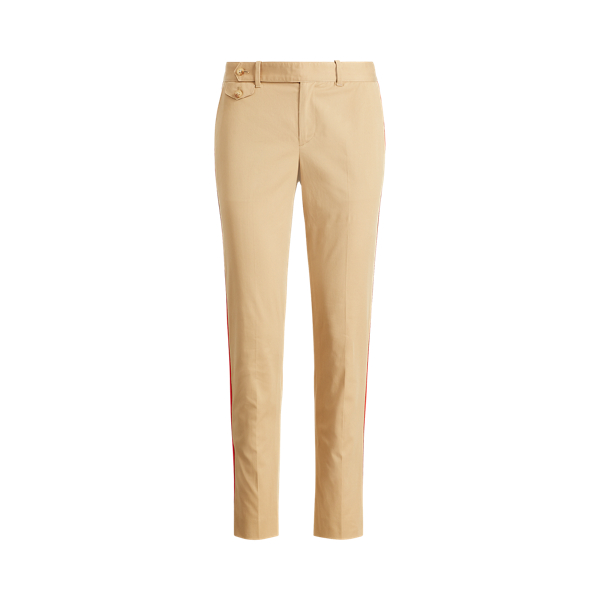 Coastal Beige Side-Stripe Stretch Twill Pant Polo Ralph Lauren 2