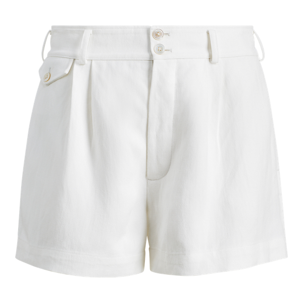 Linen High-Rise Short Polo Ralph Lauren em 1
