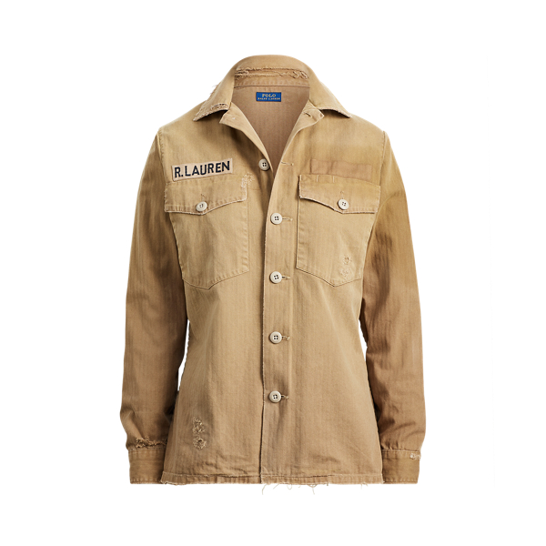 Ralph lauren military shirt on sale