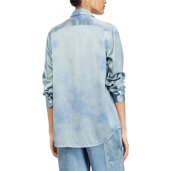 Batikhemd aus Seidensatin Polo Ralph Lauren in Kn&uuml;pfbatik &ndash;&nbsp;Harbour Island 5