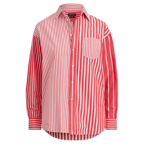 Camicia oversize a righe Polo Ralph Lauren in 1