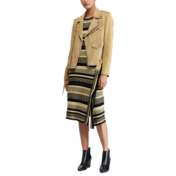 Bikerjacke aus Wildleder Polo Ralph Lauren in Madison-Sandbraun 4