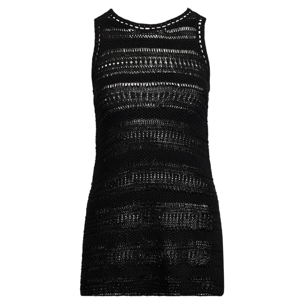 Crocheted Cotton Tunic Top Polo Ralph Lauren em 1