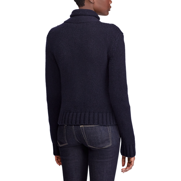 Midnight Cashmere Shawl Cardigan Ralph Lauren Collection 4
